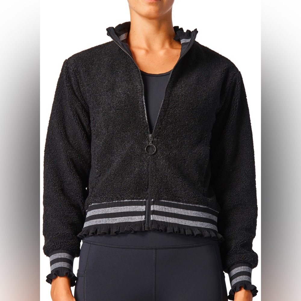 Urban Savage Pink / Black Sherpa Jacket - Picture 2 of 12